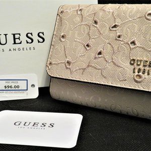 GUESS Tri-Fold Wallet - Women's